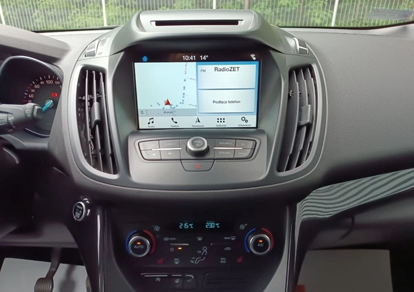 Ford Kuga cena 74900 przebieg: 84061, rok produkcji 2018 z Poznań małe 631